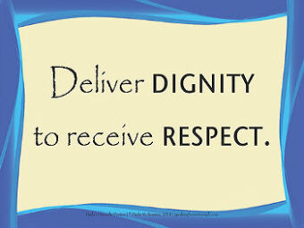 Deliver Dignity Poster