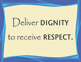 Deliver Dignity Poster