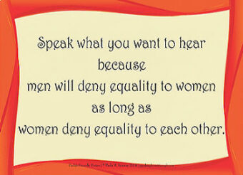 Women Equality Poster