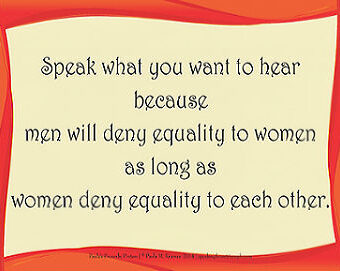 Women Equality Poster