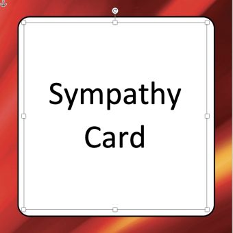 Sympathy Greeting Card